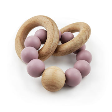 silicone teether beads