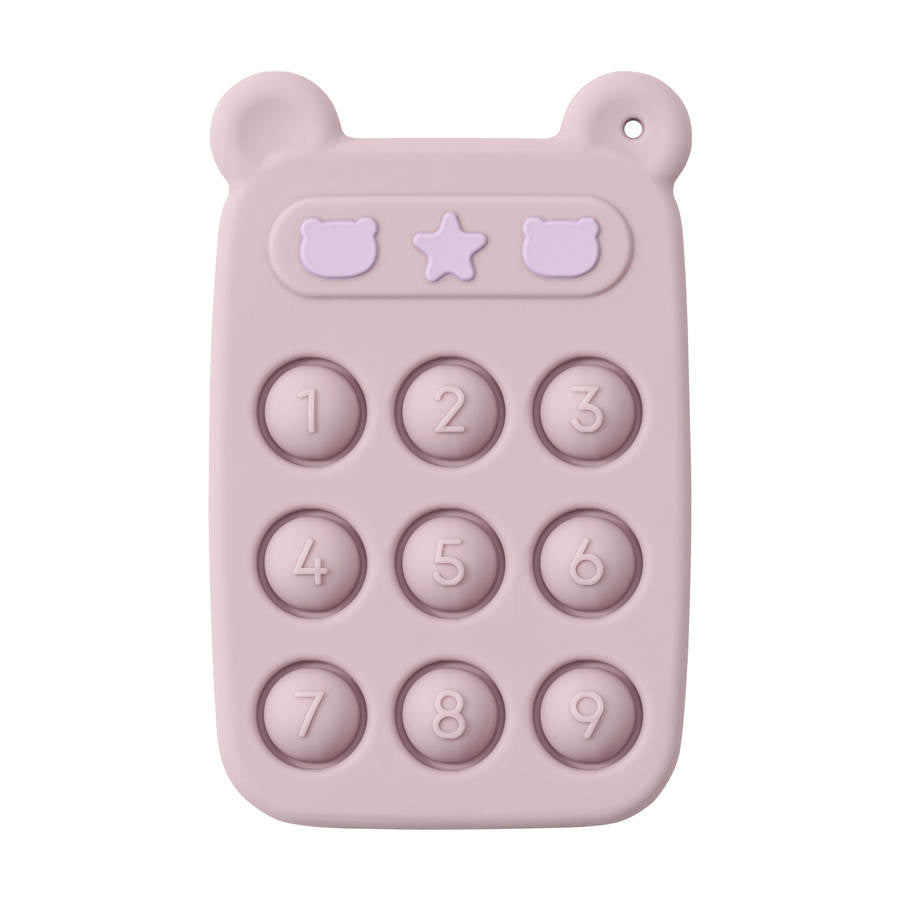 Szilikon játék telefon - Pink