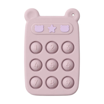 Szilikon játék telefon - Pink