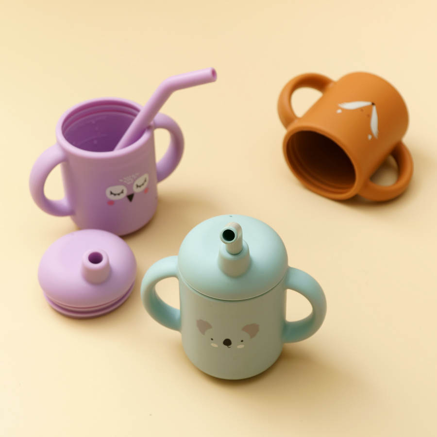 silicone sippy cups